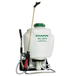 lot 67421 image: Chapin 62000 4-Gallon TreeTurf Pro Commercial Backpack Sprayer With Control Flow Valve Technology For Fertilizer Herbicides and Pesticides