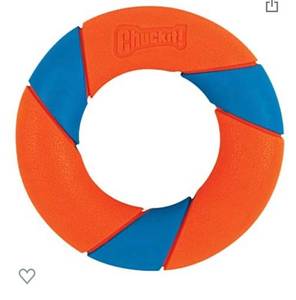 lot 9506 image: Chuckit ULTRARING Chase and Fetch Toy with throwing arm