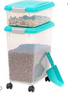lot 9576 image: IRIS USA 3-Piece Airtight Food Storage