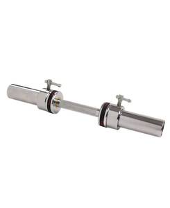 lot 9578 image: Sunny Health & Fitness 20 Single Dumbbell Handlebar with Ring Collars