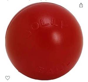 lot 9599 image: Jolly Pets Push-n-Play Ball Dog Toy
