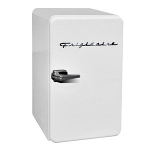 lot 29 image: Frigidaire 3.2 Cu. Ft. Single Door Retro Compact Refrigerator EFR372, White - Retail $210.62