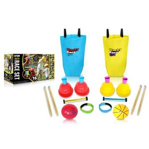 lot 87 image: 4Fun Wacky Race Obstacle Course Game Set