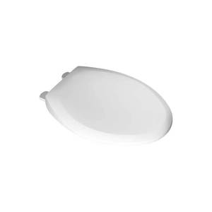 lot 100 image: American Standard Champion 4 Slow-Close Elongated Closed Front Toilet Seat in White
