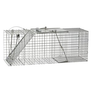 lot 329 image: Havahart Easy Set Large Metal 1-Door Wild Animal Trap