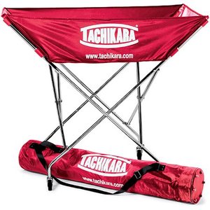 lot 404 image: Tachikara Hammock Volleyball Cart with Nylon Carry Bag
