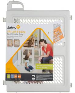 lot 441 image: Safety 1st Lift Lock and Swing Gate 28-42Wx26H