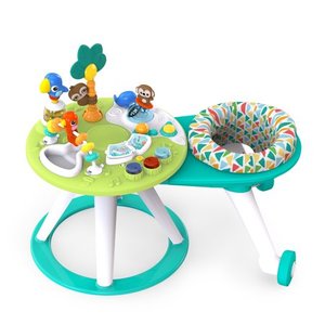 lot 448 image: Bright Starts Around We Go 2-in-1 Walk-Around Activity Center & Table - Tropic Cool, Ages 6 months 