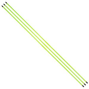 lot 454 image: GoSports Golf Alignment Training Sticks 3 Pack - Golf Alignment Aid Practice Rods