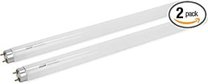 lot 89 image: Camco 54878 Replacement F15T8CW 18 Fluorescent Light Bulb - Pack of 2