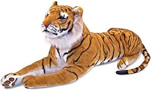 lot 92 image: Melissa And Doug Large Tiger Plush