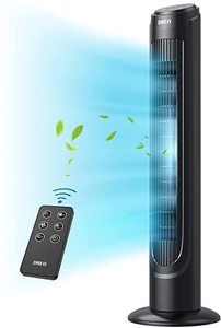 lot 334 image: Dreo Cruiser Pro Tower Fan 90° Oscillating Fans with Remote, Quiet Cooling,12 Modes, 12H Timer, Space-Saving, LED Display with Touch Control, 40