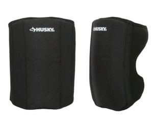 lot 195 image: Husky Fabric Cap Foam Non-Marring Knee Pads
