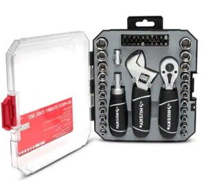 lot 221 image: Husky 46 Piece Stubby Tool Set