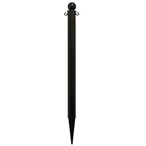 lot 40 image: Black Ground Poles and Stakes (stock photo approximate)