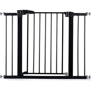 lot 409 image: Babelio Locking Baby Gate, Black