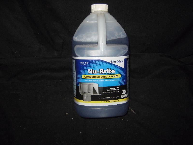 (1) Gallon Nu Brite Condenser Coil Cleaner The Resale Stand weekly