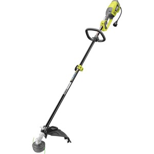 lot 24113 image: RYOBI - 18 in. 10 Amp Attachment Capable Electric String Trimmer - Retail $109.40
