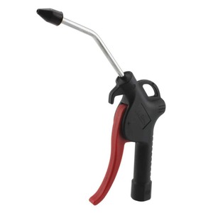 lot 24117 image: Milton - 4.5in.  Angled Nozzle Pistol Grip Air Blow Gun - Fixed Rubber Tip - Retail $18.61