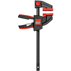 lot 24126 image: BESSEY-  Trigger Clamp Composite Plastic Handle and 3 58 in Throat Depth - Retail $30.00