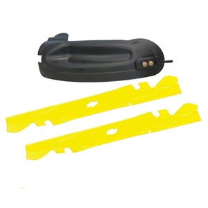 lot 24157 image: Cub Cadet Original Equipment - 46 in. Mulching Kit with Blades for Lawn Tractors and Zero Turn Mowers (2022 and After) - Retail $91.99