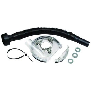 lot 24186 image: DustBuddie Dustless Universal Dust Shroud for Hand Grinders - Retail $60.99