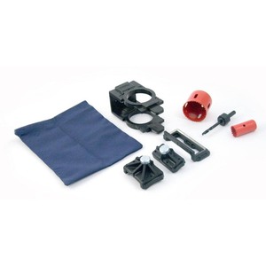 lot 24192 image: Mibro -  Ultimate Door Lock and Hinge Installation Kit for Wood Doors- Retail $28.64