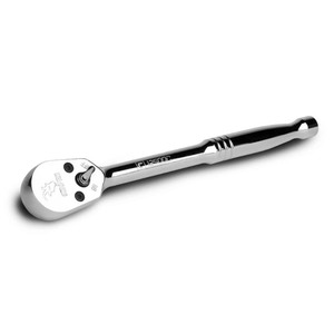 lot 24193 image: Capri Tools   12-Inch Drive Low Profile Ratchet, True 72-Tooth, 5-Degree Swing Arc - Retail $39.99