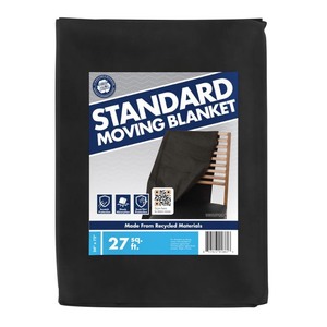 lot 24206 image: Pratt Retail Specialties - 54 in. L x 72 in. W Standard Moving Blanket - Retail $12.98
