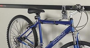 lot 24151 image: Rubbermaid - FastTrack Garage 1-Bike Horizontal Bike Hook - Retail $14.99