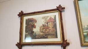 lot 1013 image: After Louis Haumont numbered 307 print 18 x 20