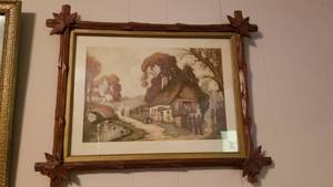 lot 1015 image: After Louis Haumont numbered 306 print 18 x 20