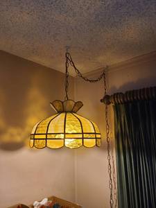 lot 1036 image: Hanging lamp