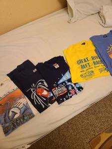 lot 1108 image: Assorted Wichita River Festival T-shirts