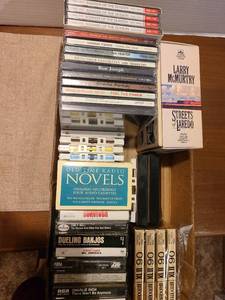 lot 1217 image: CDs and cassettes