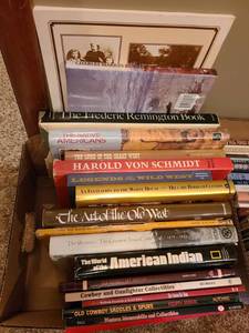 lot 1240 image: Books - Russell, Remington, more