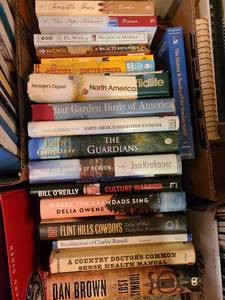 lot 1248 image: Novels, bird books, more
