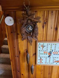 lot 2011 image: Cuckoo clock appx 20 not including weights