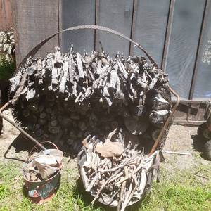 lot 4016 image: Firewood and some kindling