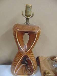 lot 1766 image: MCM Table Lamp