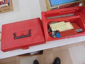 lot 1786 image: Erector set - incomplete it appears