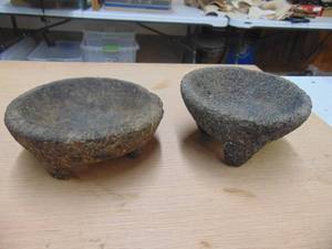 lot 1801 image: Pair of Mortars