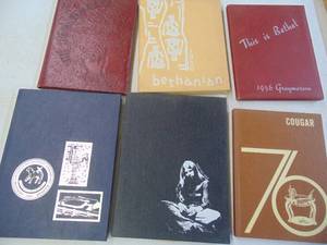 lot 1836 image: Bethanian and More Classbooks - 70s