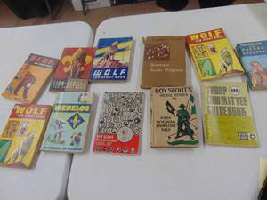 lot 1886 image: Boy Scout Books