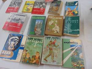 lot 1888 image: Boy Scout Books