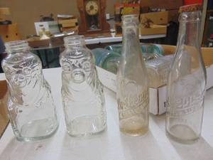 lot 1898 image: Grapette Clown Jars and More