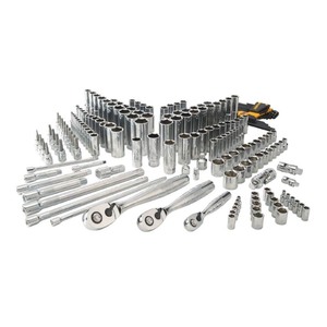 lot 24216 image: DEWALT - 192PC MECHANICS TOOLS SET - Retail $189.64