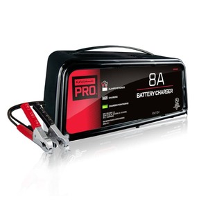 lot 24225 image: Schumacher - Electric Schumacher Pro Automotive 6-Volt12-Volt 8-Amp2-Amp Battery Charger and Maintainer with Auto Voltage Detection - Retail $49.98