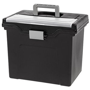 lot 24319 image: IRIS - Portable File Storage Box - Retail $18.63