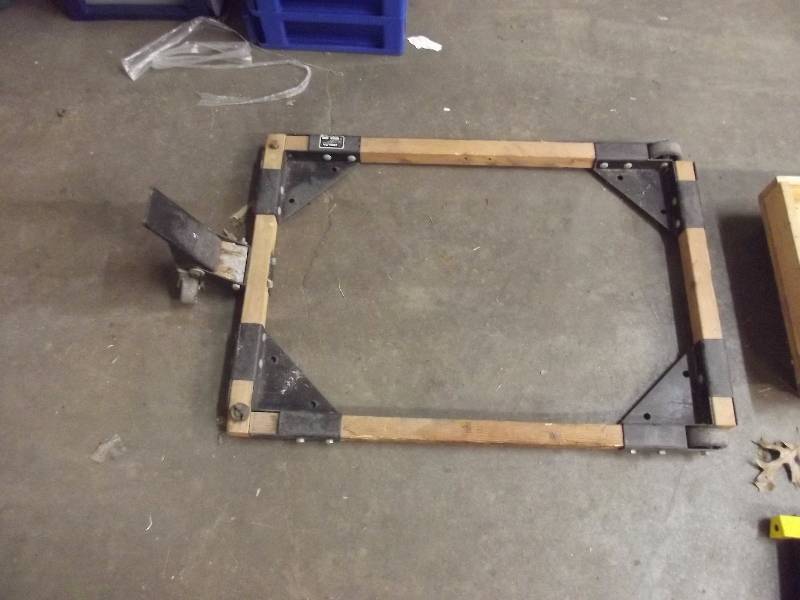 2 Delta Table Saw Dollies & Wood Dolly & Saw Horses | Tall T Sales ...